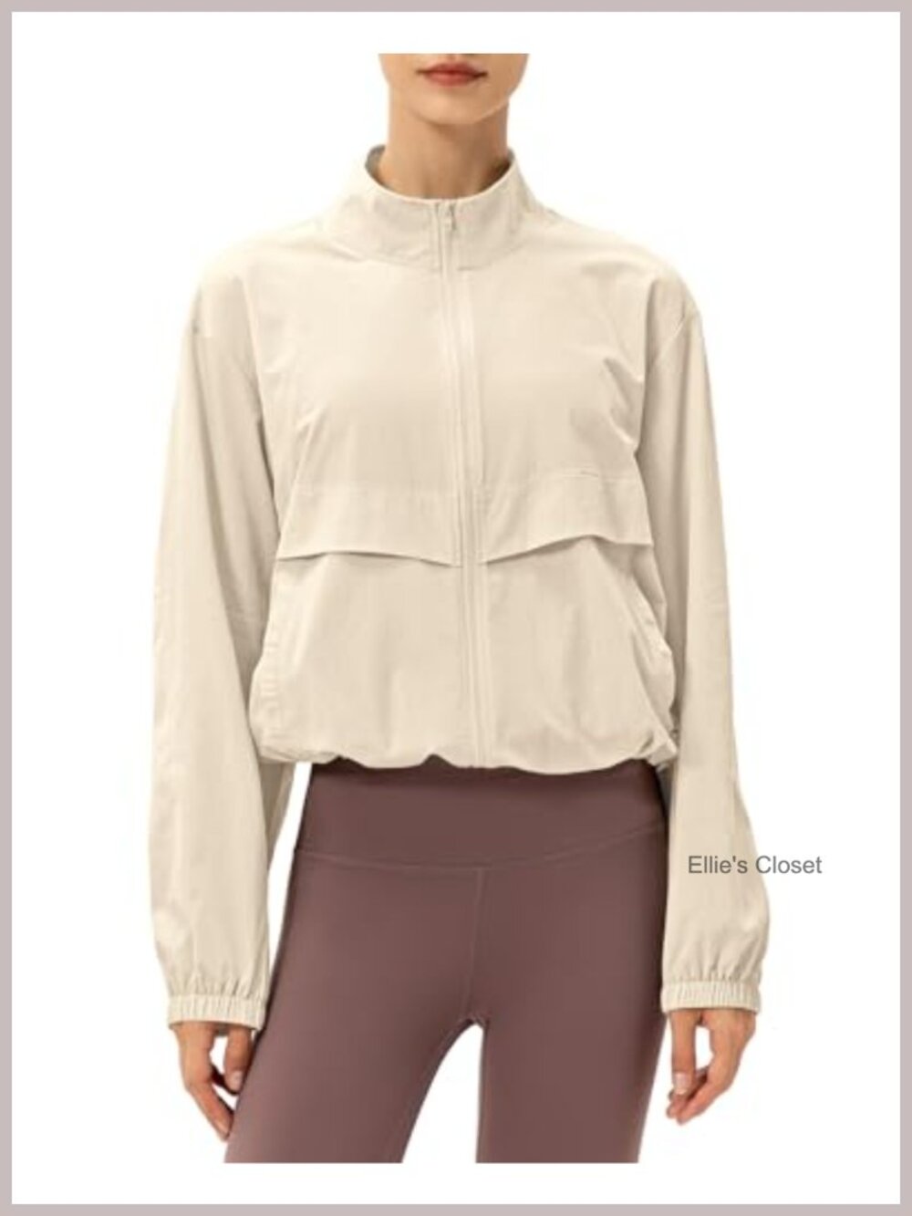 Women's Lightweight Athletic Jacket Sun Protection Windbreaker Track Jacket